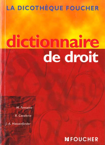 Dictionnaire de droit ; bac stt bts