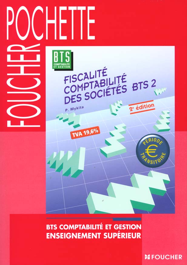 Fiscalite comptabilite des societes ; bts 2e annee