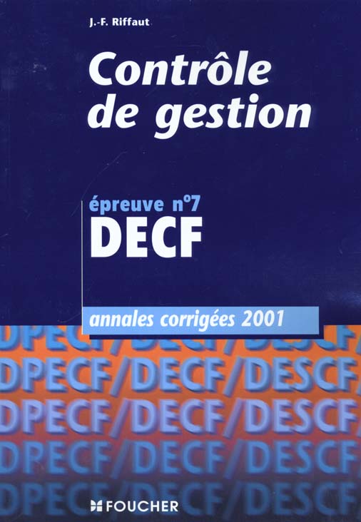 Controle de gestion epreuve n.7