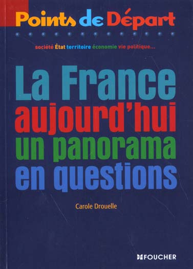 La france aujourd'hui ; un panorama en question