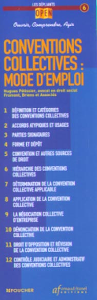 Conventions collectives mode d'emploi