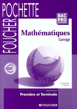 Mathematiques bac pro tertiaire ; corrige