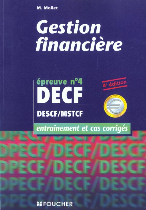 Gestion financiere epreuve n.4