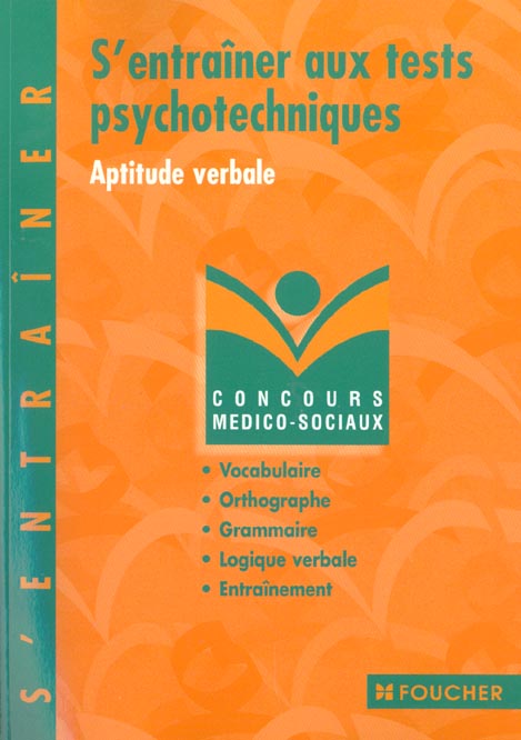 S'entrainer aux tests psychotechniques aptitude verbale t.69