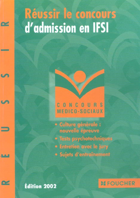 Reussir le concours d'admission en ifsi
