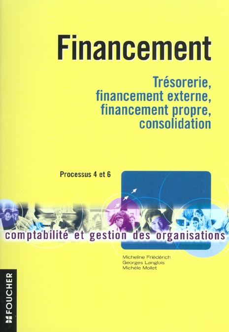 Financement p4 et p6 bts cgo ; livre de l'eleve