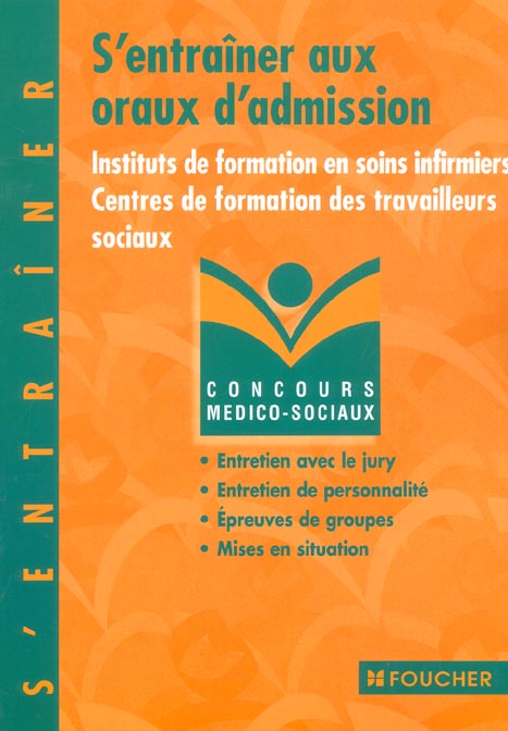 S'entrainer aux oraux administratifs ifsi cfts