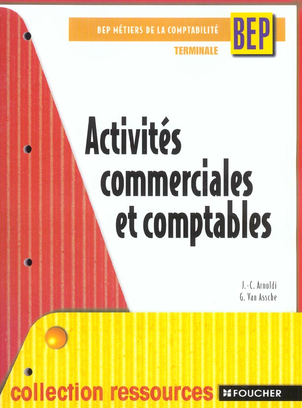 Activites commerciales comptables ; terminale bep