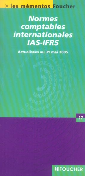 Normes comptables internationales ias-ifrs