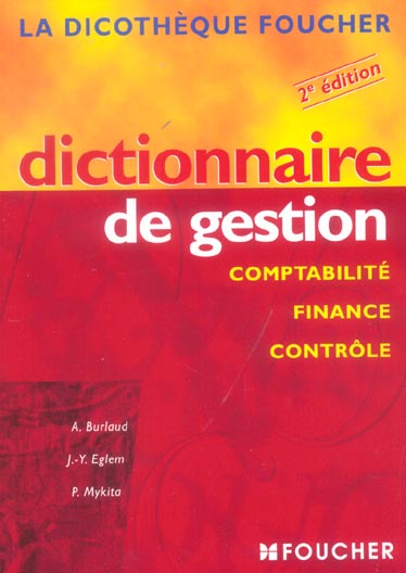 Dictionnaire de gestion (2e édition)