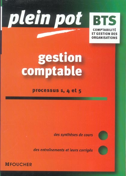 GESTION COMPTABLE, PROCESSUS 1, 4, 5