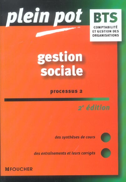 GESTION SOCIALE, PROCESSUS 2 (2e édition)