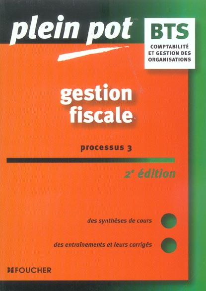 GESTION FISCALE, PROCESSUS 3 (2e édition)