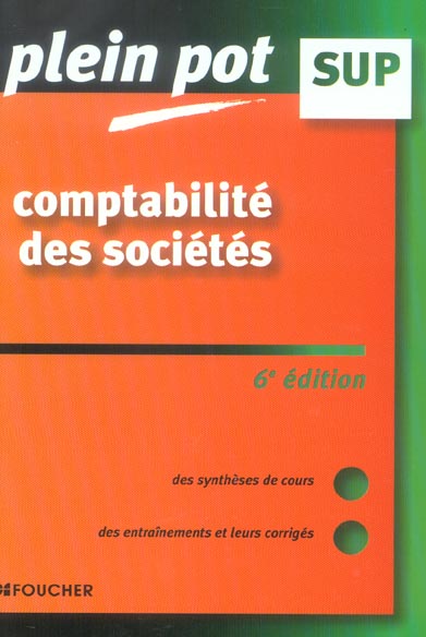 Comptabilite des societes (6e édition)