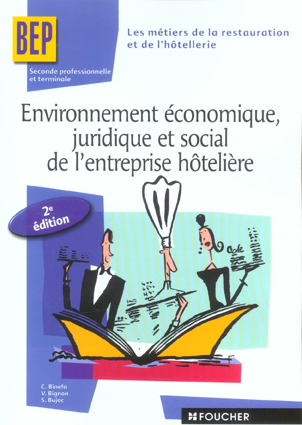 ENVIRONNEMENT ECONOMIQUE, JURIDIQUE ET SOCIAL DE L'ENTREPRISE HOTELIERE