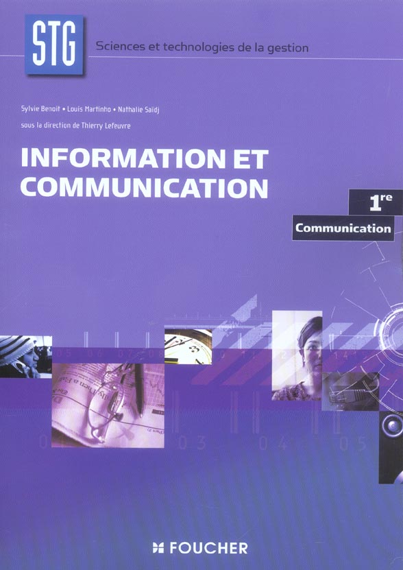 Stg ; information et communication