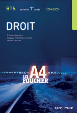 Droit bts 1ere annee tertiaire (édition 2004/2005)