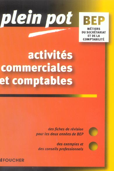 ACTIVITES COMMERCIALES ET COMPTABLES