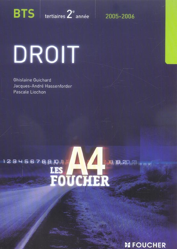 Droit bts 2eme annee (2e édition)