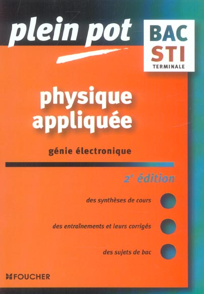 Physique appliquée, genie electronique
