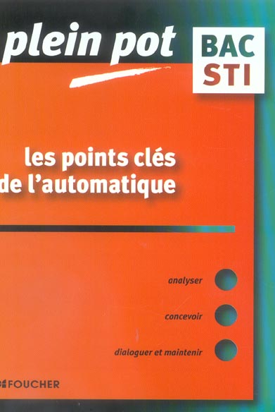 Les points cles de l'automatique