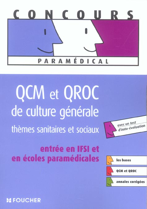 Qcm et qroc de culture generale ; themes sanitaires et sociaux (édition 2005)