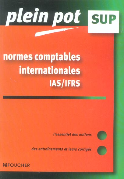 Normes comptables internationales ias/ifrs