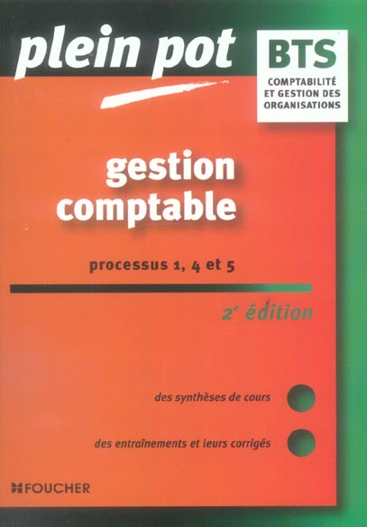 GESTION COMPTABLE, PROCESSUS 1, 4 ET 5 (2e édition)