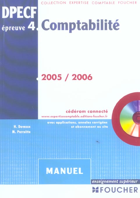 Comptabilite dpecf ; epreuve 4 ; manuel