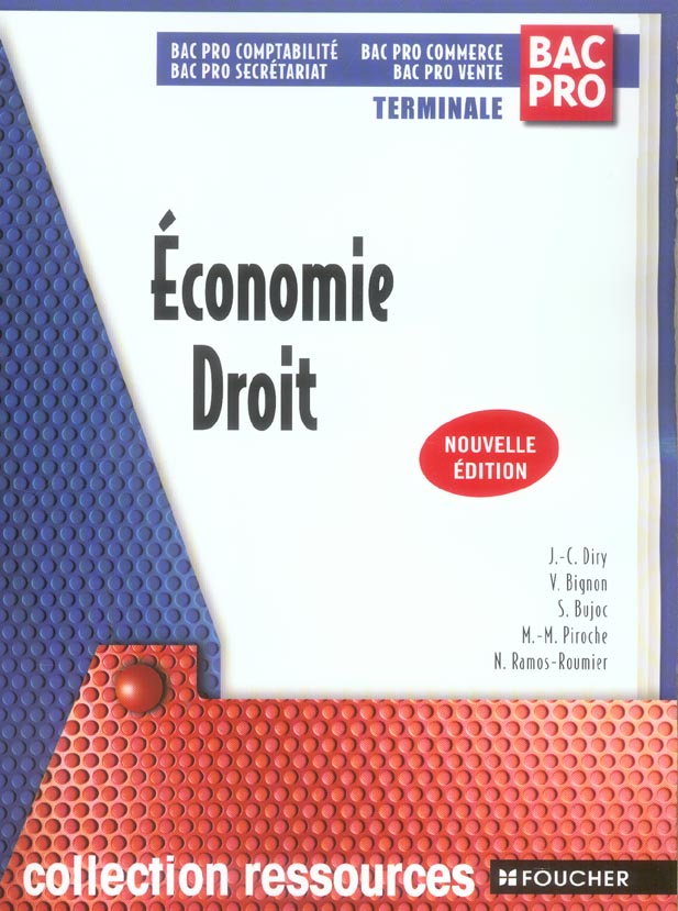 Economie-droit terminale pro