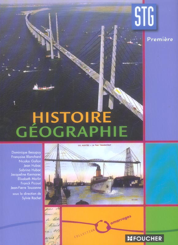 Histoire geographie ; 1ere stg