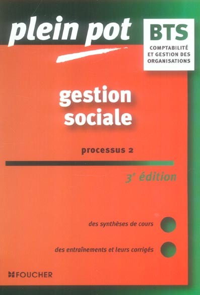 Gestion sociale processus 2 (3e édition)