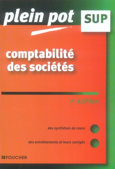 Comptabilite des societes (7e édition)