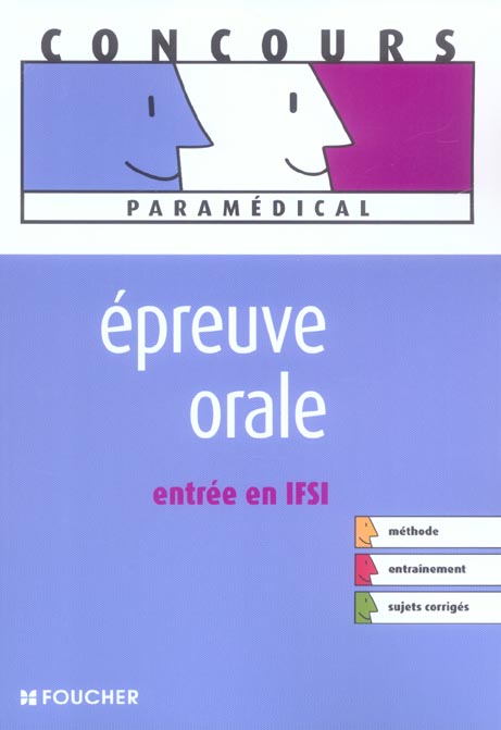 Epreuve orale, entree en ifsi
