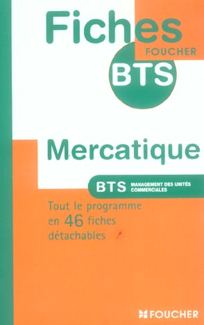 Mercatique ; muc