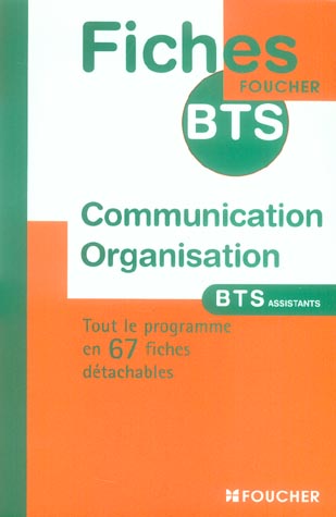 COMMUNICATION ORGANISATION