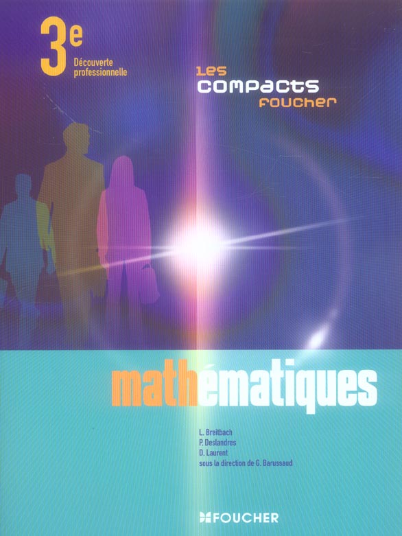 Mathematiques 3  decouverte professionelle