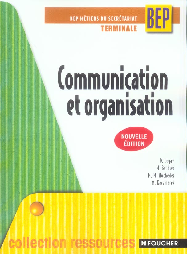 COMMUNICATION ET ORGANISATION