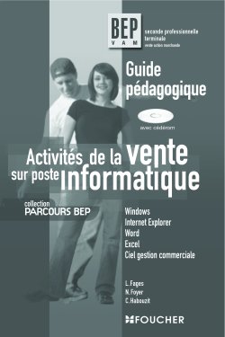 Activites de la vente sur poste informatique ; bep vam