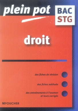 Droit ; bac stg