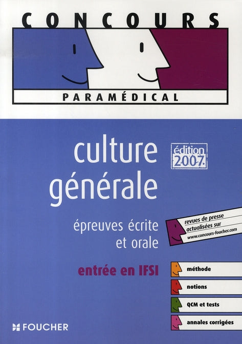 Culture générale épreuves écrite et orale ifsi