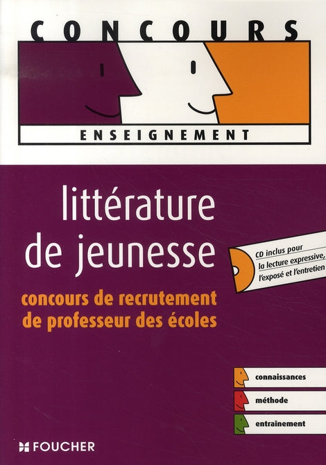 Littérature de jeunesse ; concours de recrutement de professeur des écoles