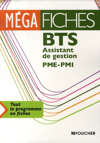 Mégafiches bts ; assistant de gestion pme-pmi