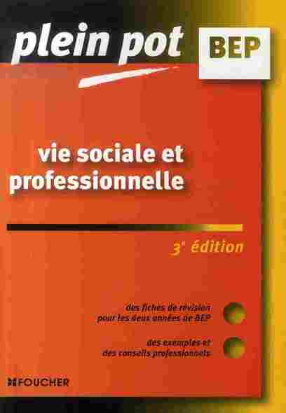 Vie sociale et professionnelle , bep