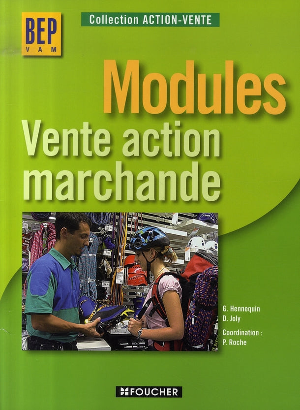 Modules vente action marchande ; bep vam