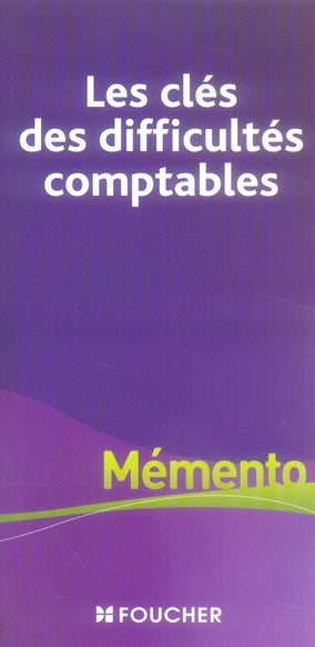 Mementos les cles des difficultes comptables
