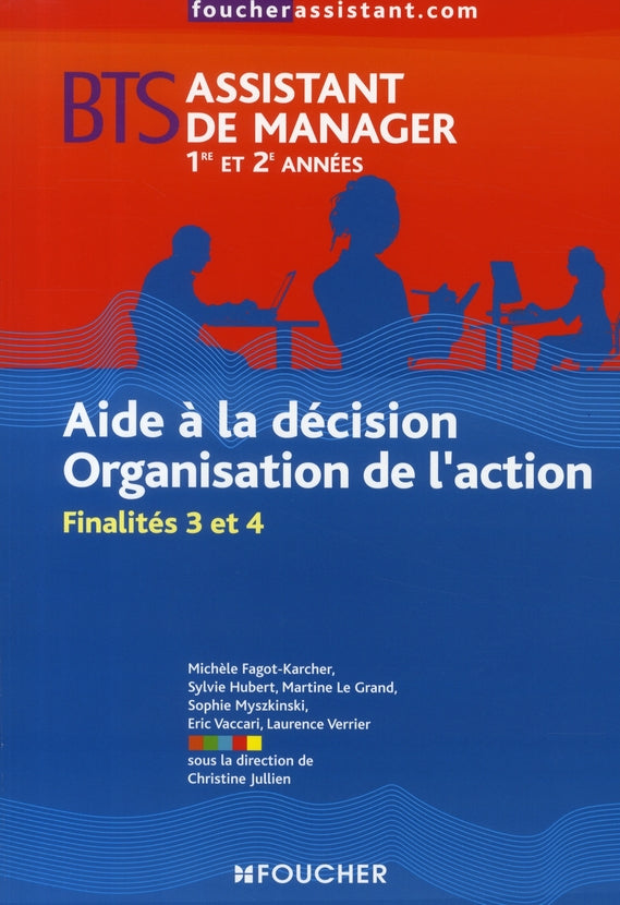 Aide a la decision organisation de l'action 1re et 2e annees bts
