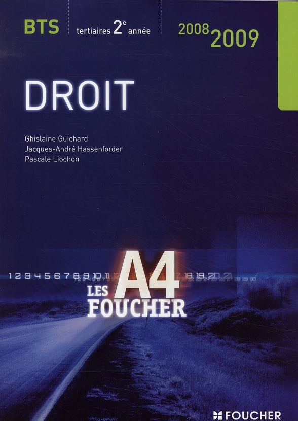 Droit ; BTS 2ème année (édition 2008/2009)