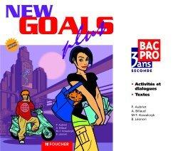 FOUCHER LANGUES ; NEW GOALS PLUS : anglais ; Bac pro 2nde professionnelle ; cd audio pour la classe