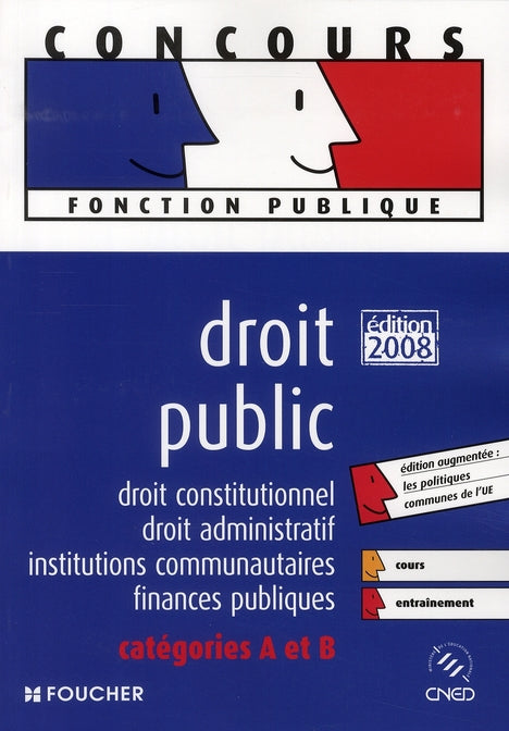 Droit public ; catégorie B (éditon 2008-2009)